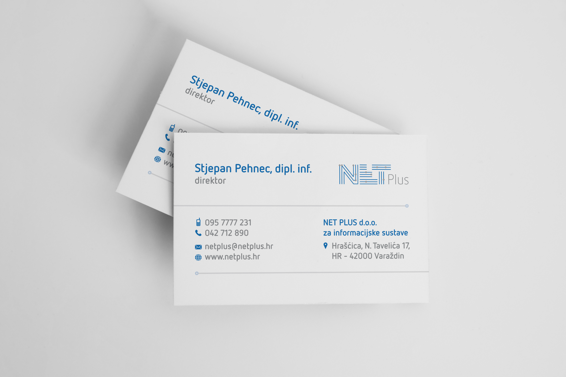 NetPlus business card